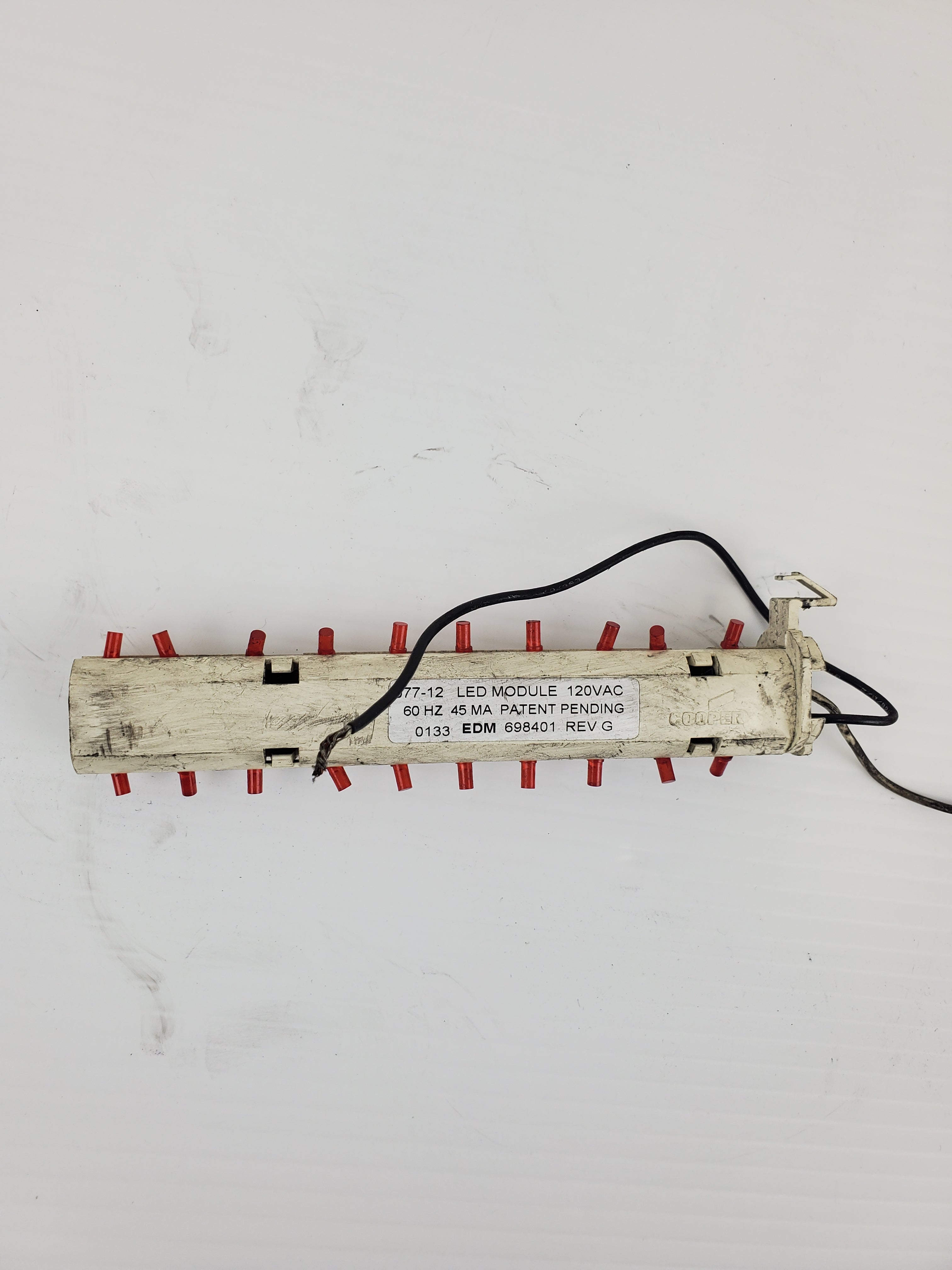 Cooper 077-12 LED Module 120 VAC 60 Hz 45 mA Rev G