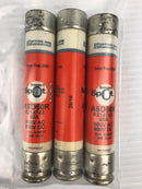 Ferraz Shawmut A6D60R Smart-Spot Dual-Element Center Tag Fuse 60A - Lot of 3