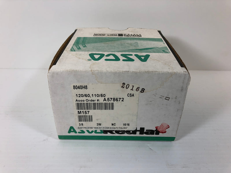 ASCO Red Hat 8040H8 MP-C-080 Solenoid Valve