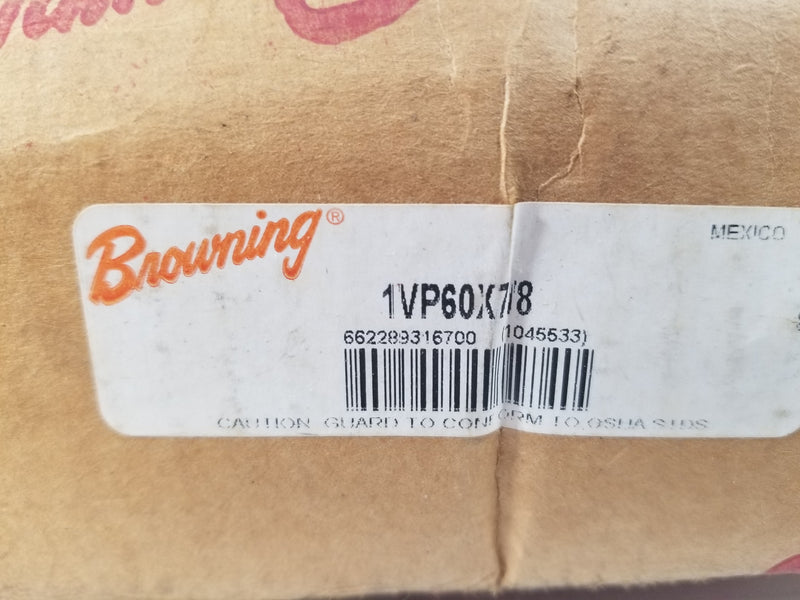 Browning 1VP60X7/8 Single Groove Sheave