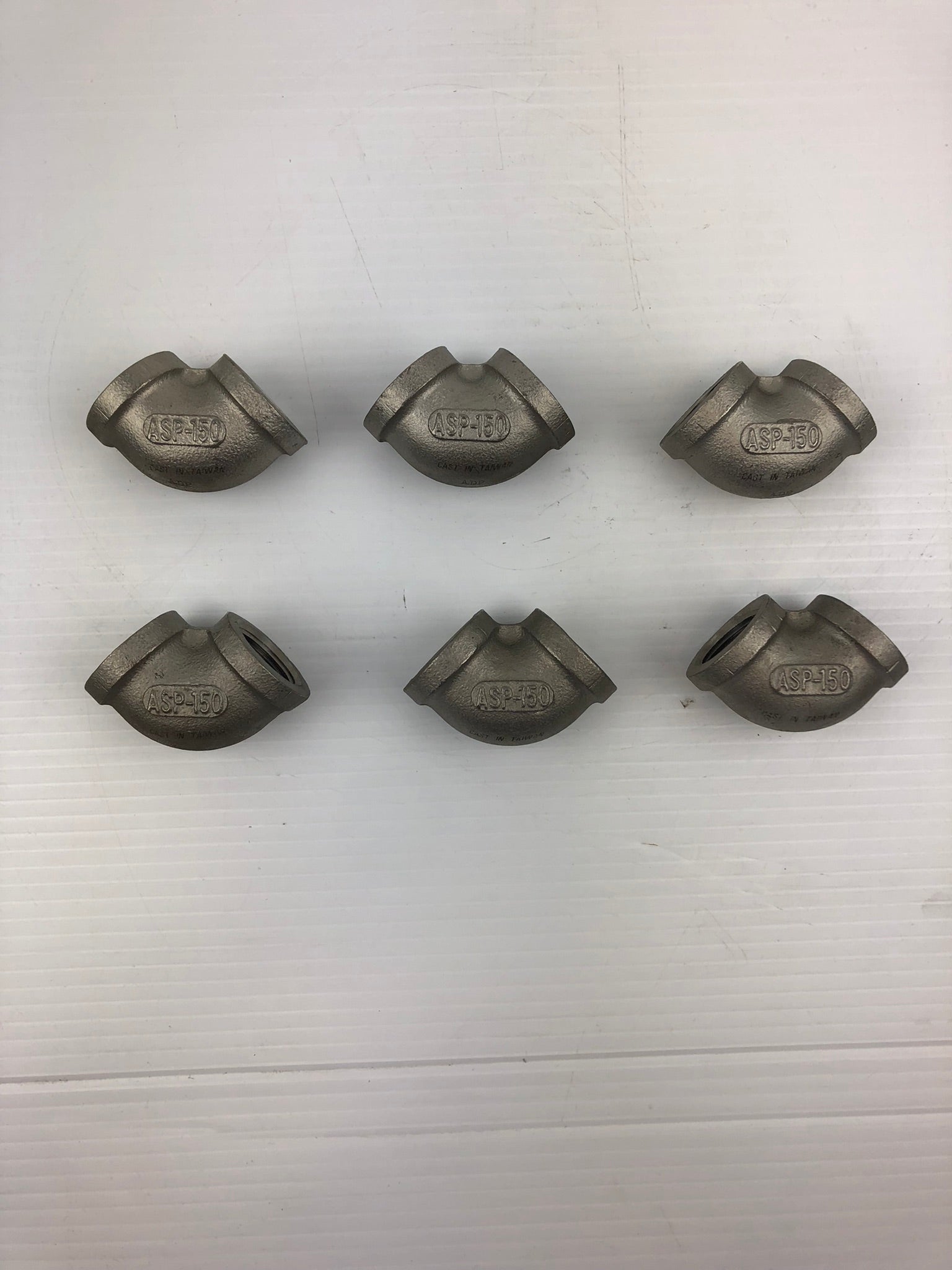 Metal Elbow Fittings 304-3-4-ASP150 304 3/4 ASP150 (Lot of 6)