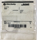 Allen-Bradley 800T-X517 Series A Pushbutton Legend Plate Jog