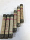Gould Tri-onic Fuse TRS1R TRS2R TRS3R TRS4R Lot of 6