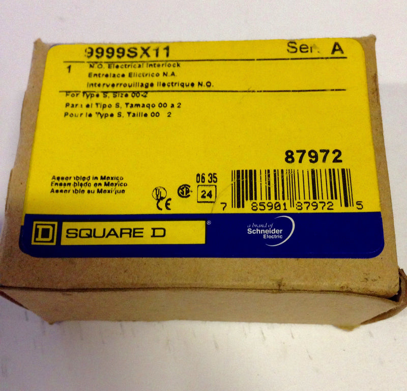 Square D Electrical Interlock 9999SX11 Ser A - Electrical Equipment - Metal Logics, Inc. - 1