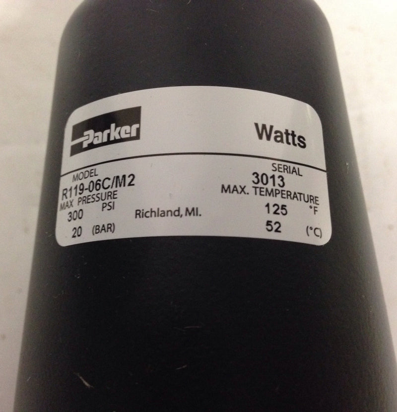 Parker Regulator R119-06C/M2 300 PSI