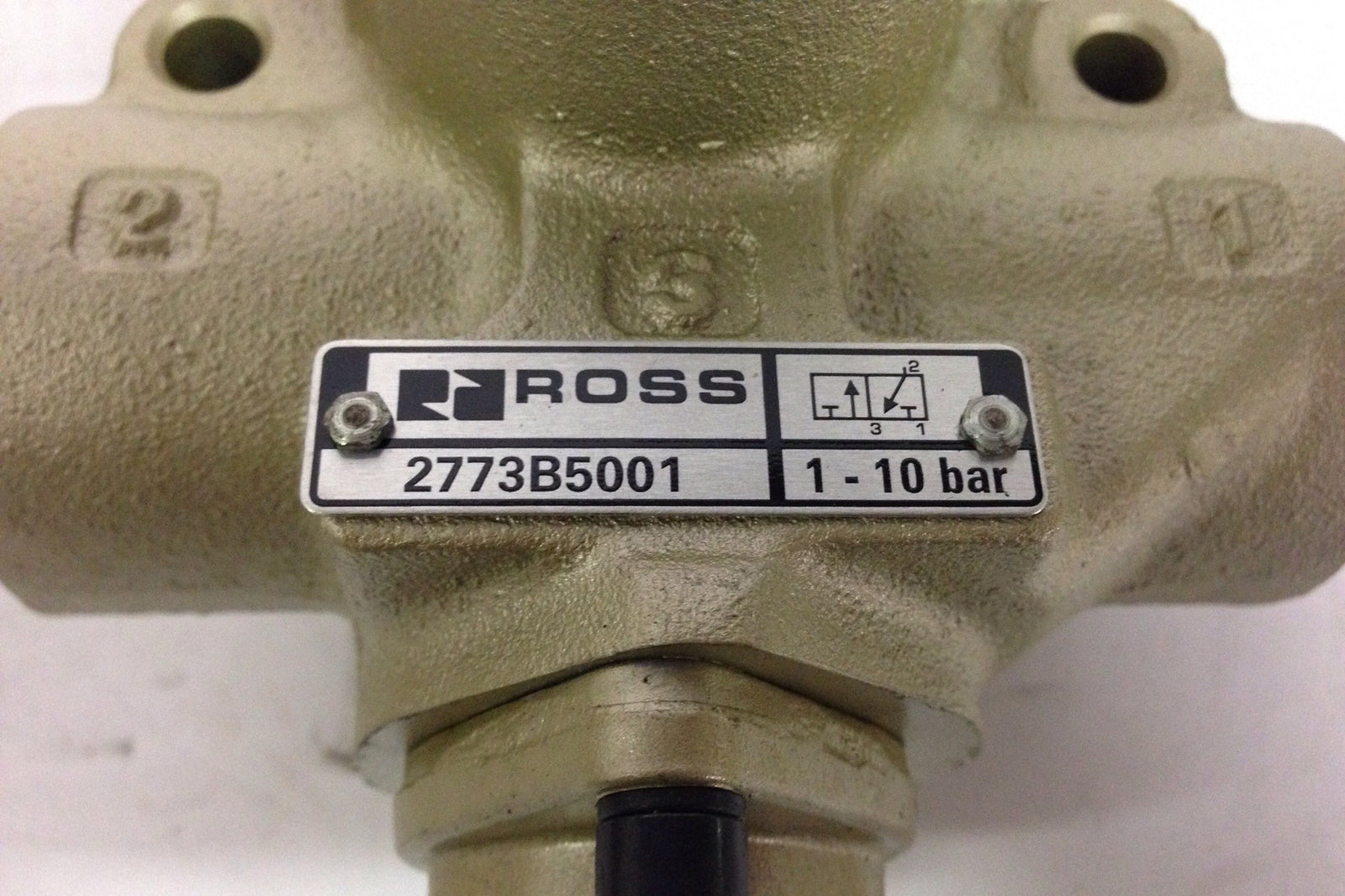 Ross Solenoid Valve 2773B5001 Metal Logics, Inc.