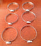 Stainless Steel Hose Clamps 3 1/16" - 4" Set of 6 - Accessories - Metal Logics, Inc. - 1