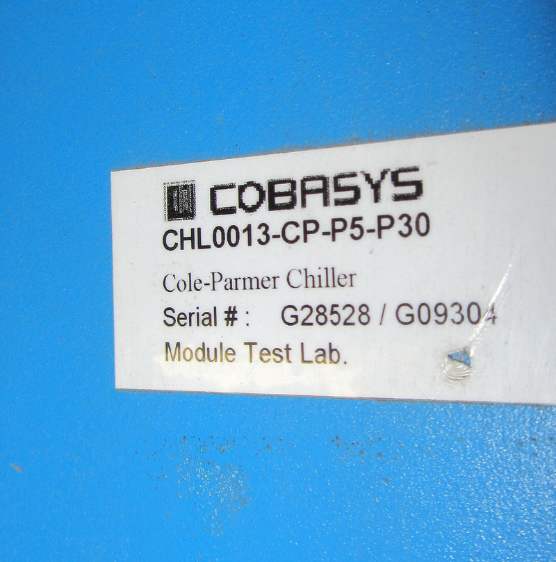 Cole Parmer Chiller A-12800-32 - Used Products - Metal Logics, Inc. - 2