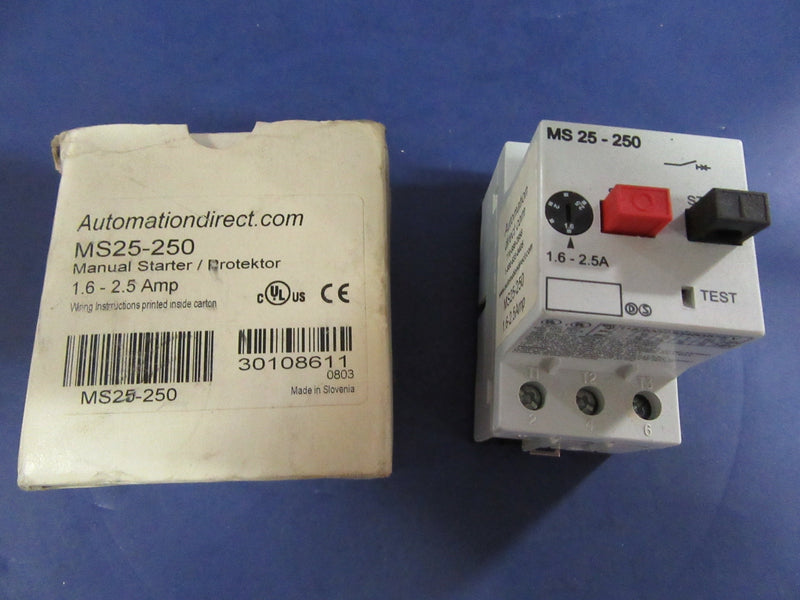 Automation Direct Manual Starter MS25-250
