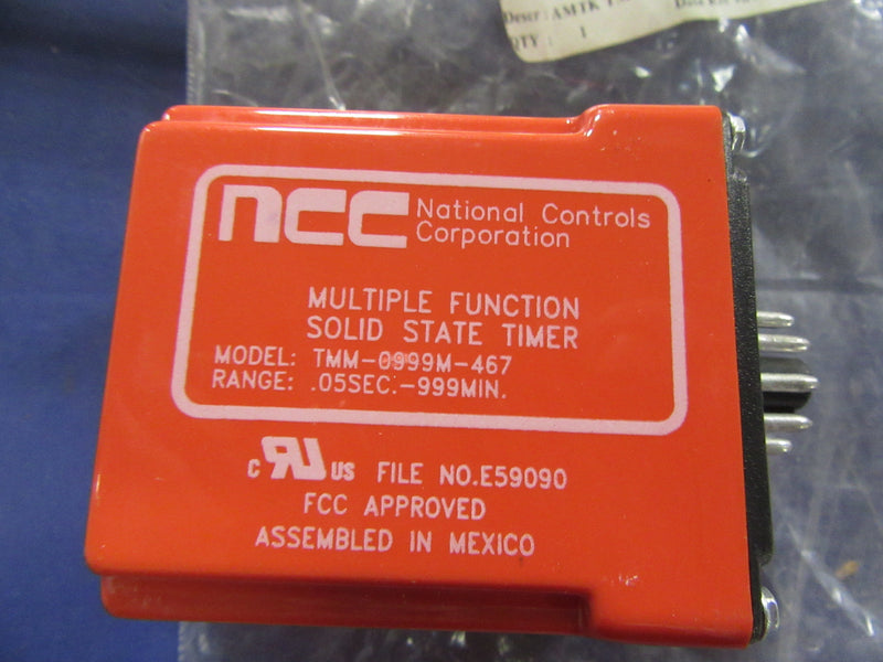 National Controls Corporation Timer TMM-0999M-467 - Accessories - Metal Logics, Inc. - 1