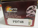 Parts Master Brake Pads Model: PD748