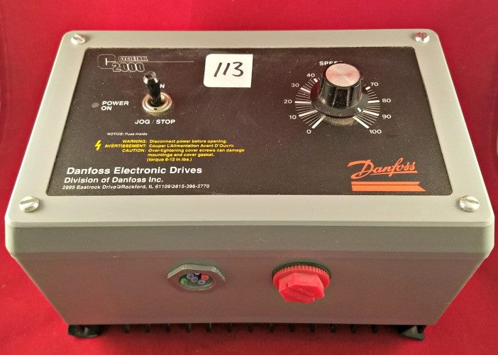 Danfoss Cycletrol 2000 Electronic Drive - Used - Electrical Equipment - Metal Logics, Inc. - 2