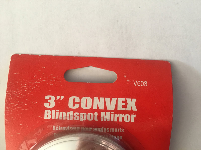 Peterson 3" Convex Blindspot Mirror V603 - Auto Accessories - Metal Logics, Inc. - 3