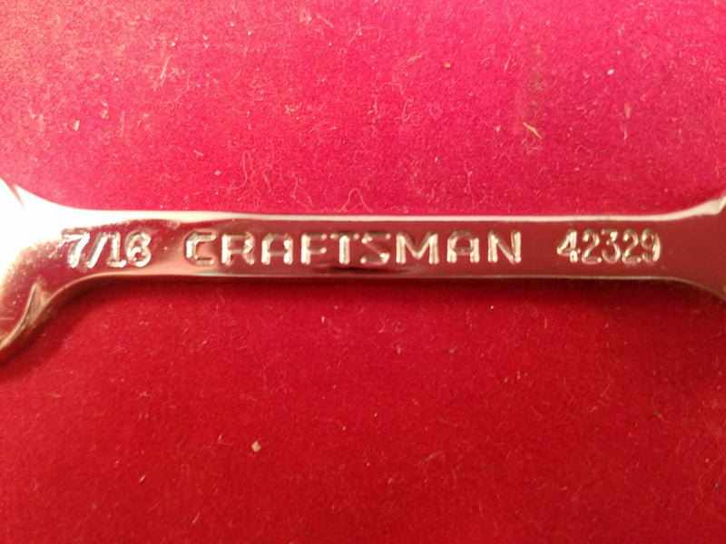 Craftsman 7/16" Combination Midget Wrench