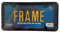 Cruiser License Plate Frame "Classic Lite" Black 20050 - Auto Accessories - Metal Logics, Inc.