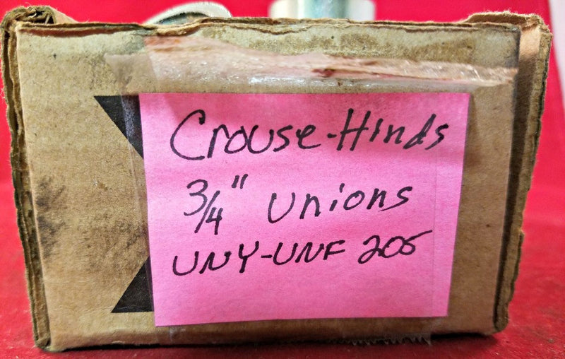 Crouse-Hinds UNY-UNF 205 Union Male Female 3/4"