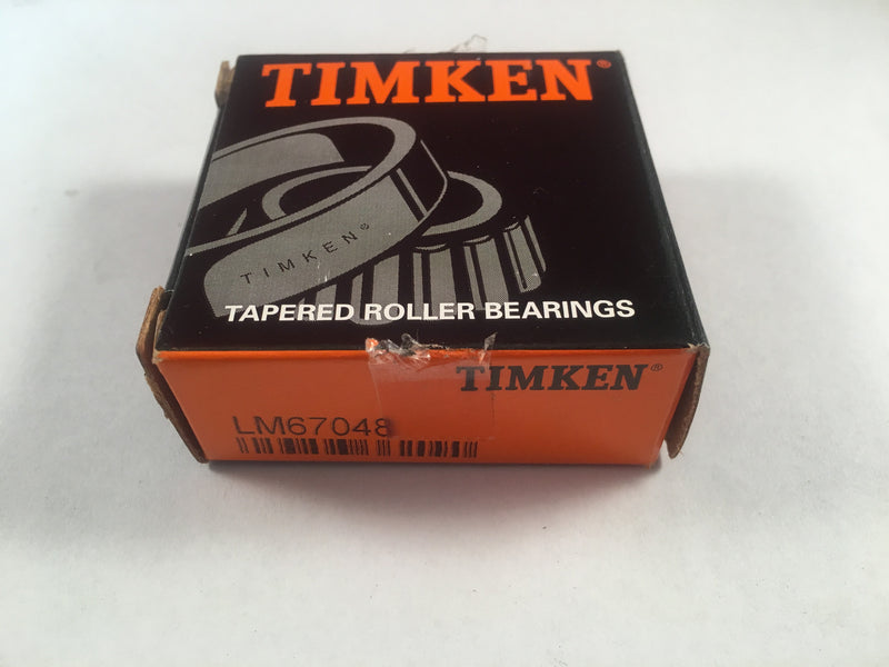 Timken Tapered Roller Bearing LM67048 - Bearing - Metal Logics, Inc. - 1