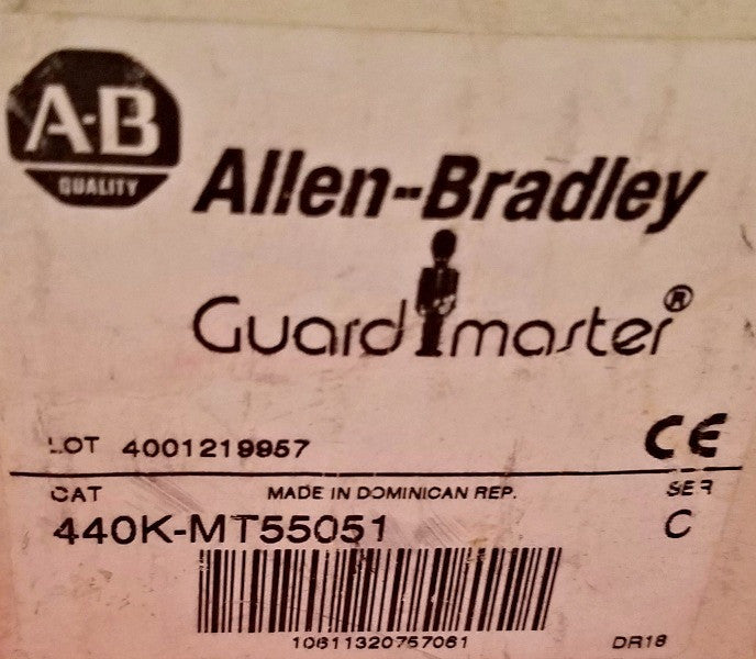 Allen-Bradley 440K-MT55051 Ser. C Guardmaster Safety Interlock Tongue Switch - Sensors And Switches - Metal Logics, Inc. - 3