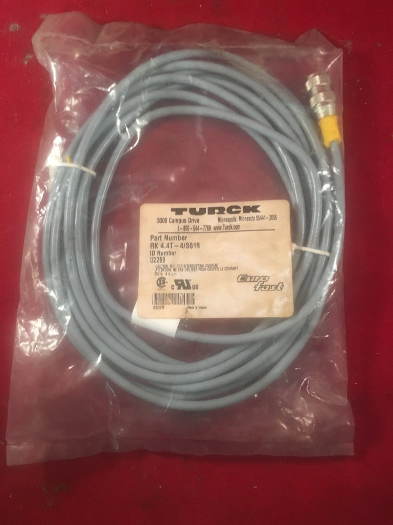 Turck Cable RK 4.4T - 4/S618 U2269 - Electronics - Metal Logics, Inc. - 2