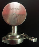 Pressure Gauge 100 PSI Kraft Foods 3.5" Diameter with Clamp - Accessories - Metal Logics, Inc. - 2