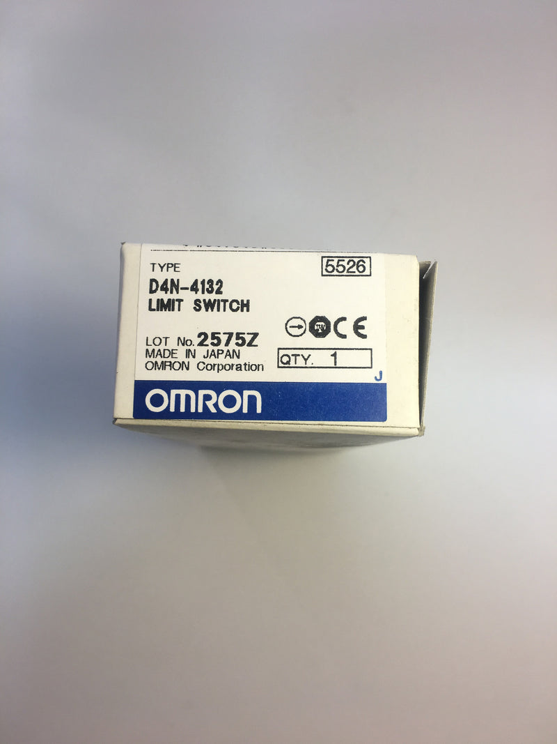 Omron D4N-4132 Safety Limit Switch Snap Action Double Break Roller Plunger