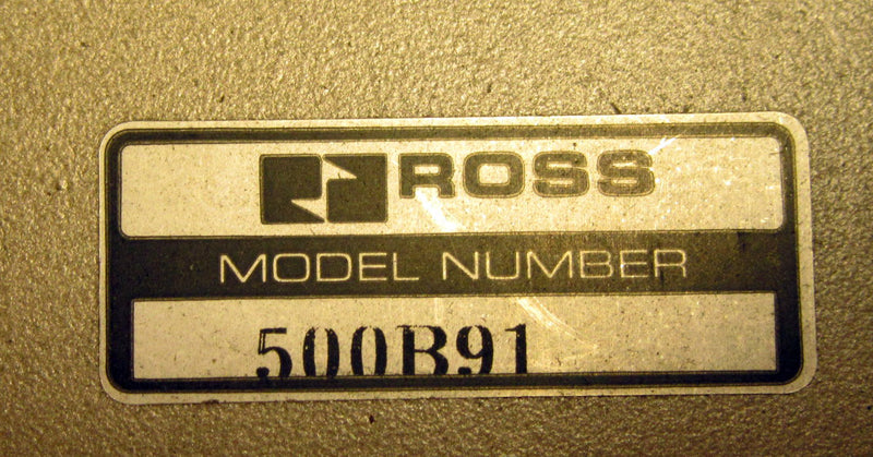 Ross Air Valve 500B91