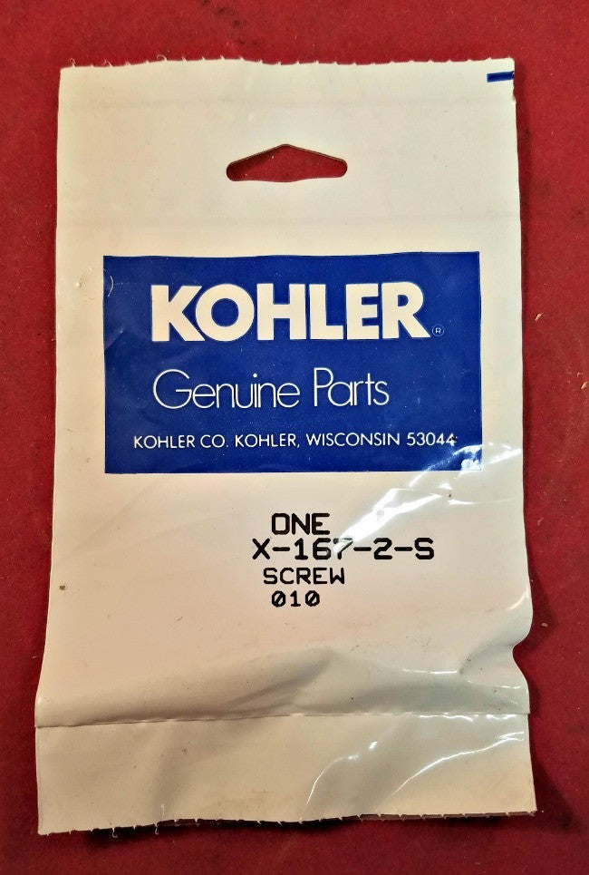 Kohler X-167-2-S/X1672S Screw