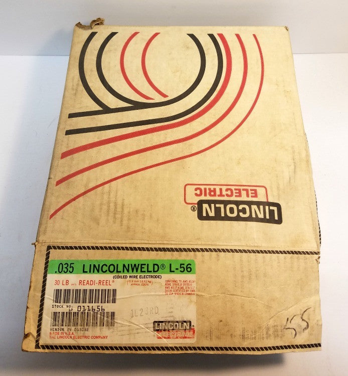 Lincoln Electric L-56 Welding Wire 30 lb. Readi-Reel .035 Coiled Electrode