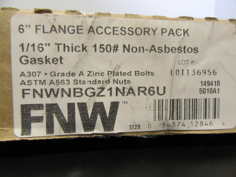 FNW 6" Flange Accessory Pack FNWNBGZ1NAR6U