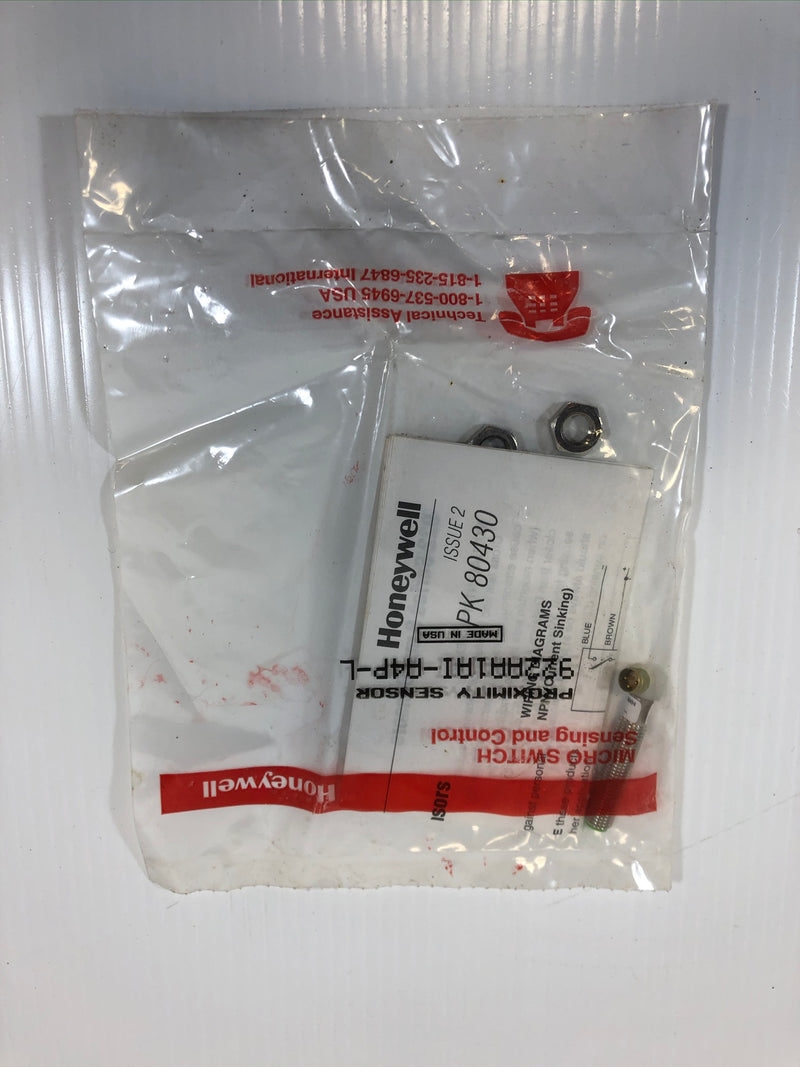 Honeywell Micro Switch Sensing and Control 922AA1AI-A4P-L