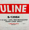 Uline Trash Liner S12984 7-10 Gallon 1.2 mil Red Biohazard Box of 150