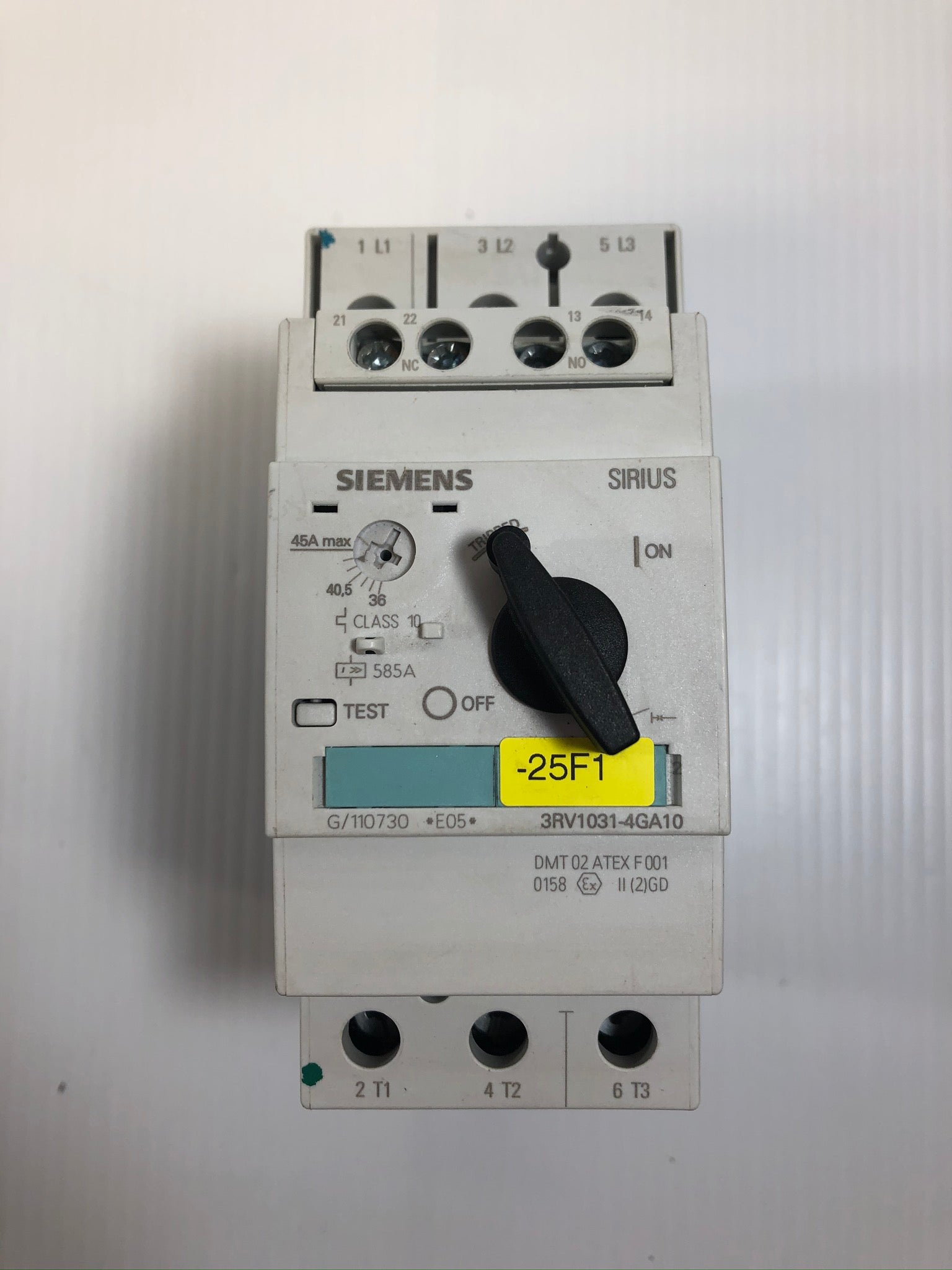 Siemens Sirius 3RV1031-4GA10 Manual Motor Starter
