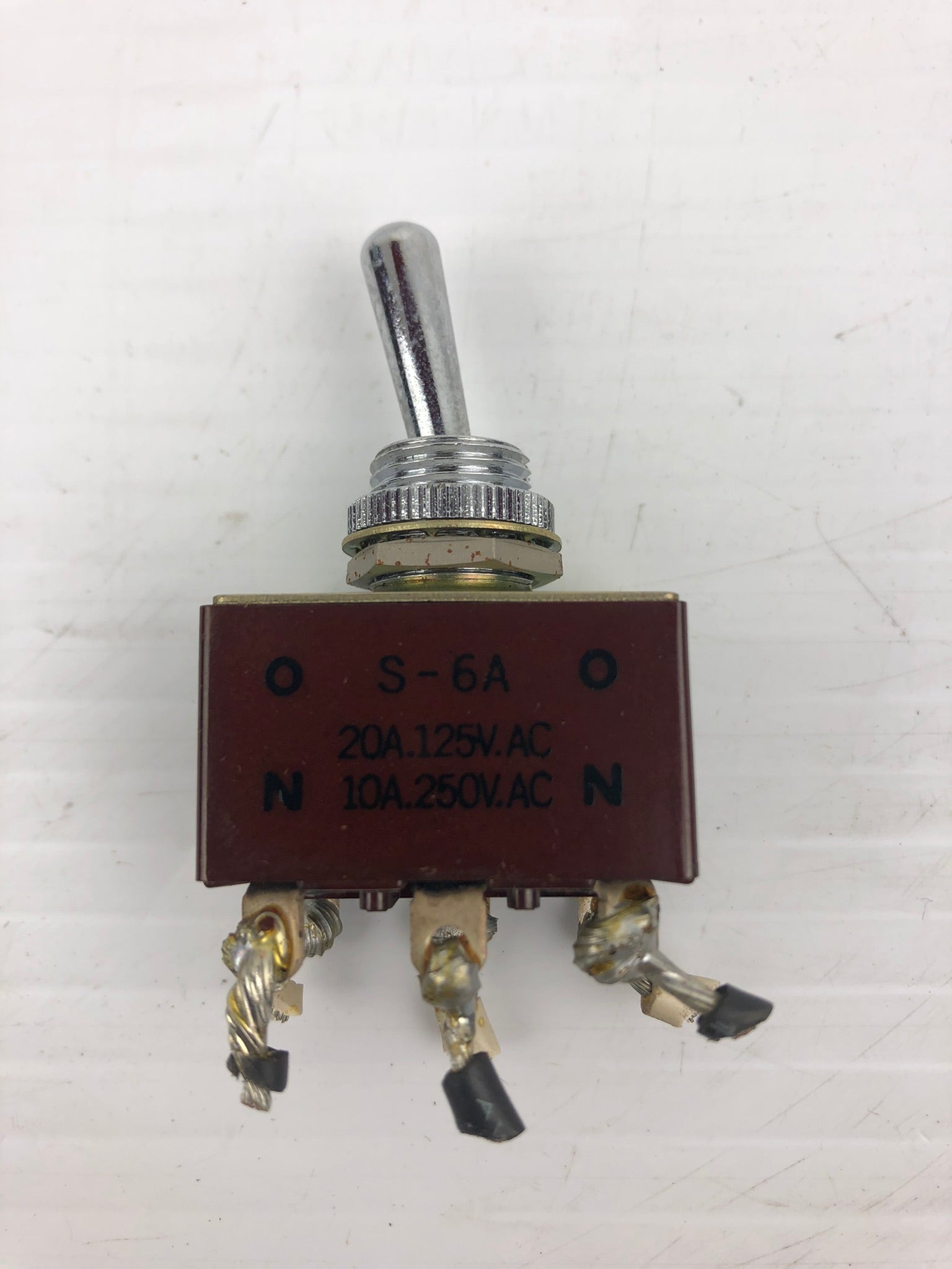 Nihon Kaiheiki S6A Switch S-6A 20A/125VAC 10A/250VAC
