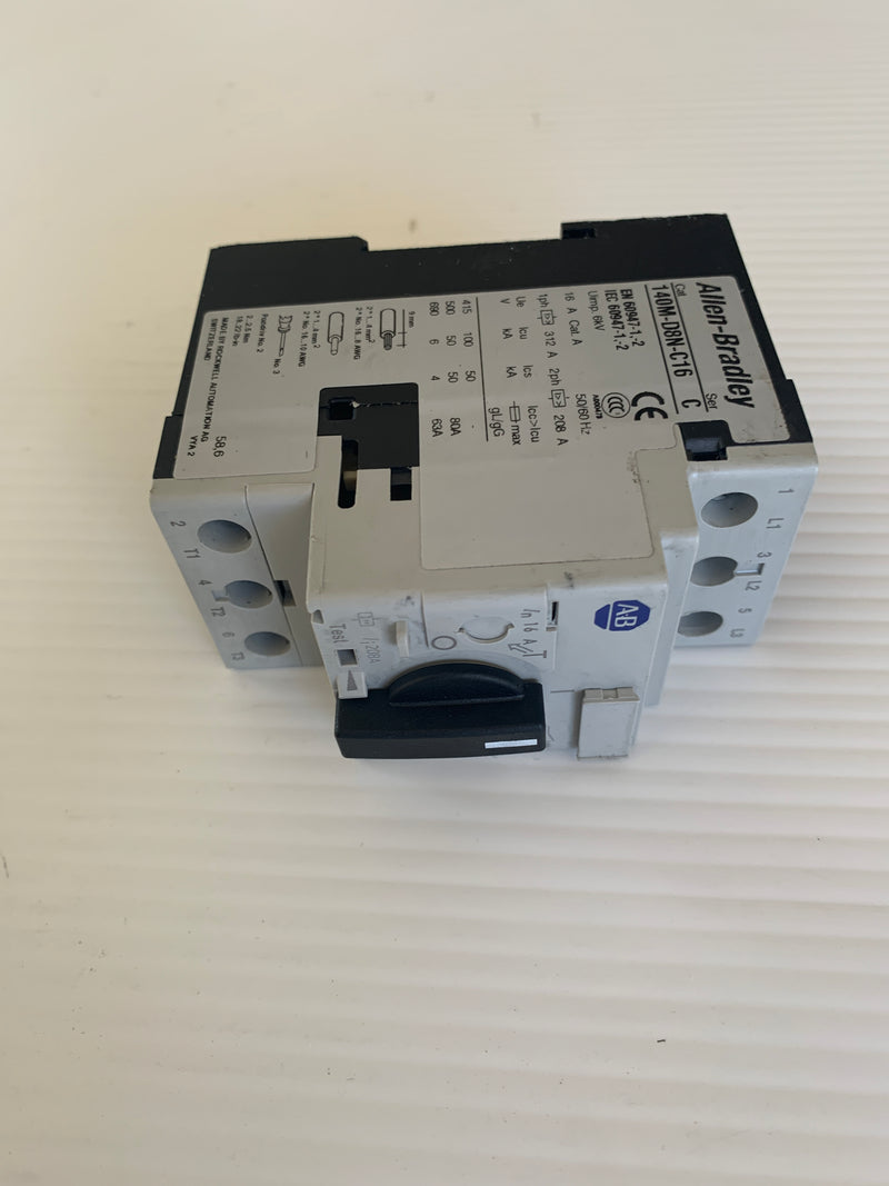 Allen-Bradley 140M-D8N-C16 Motor Circuit Breaker