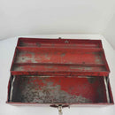 Vintage Proto Professional Tools, Red Metal Tool Box