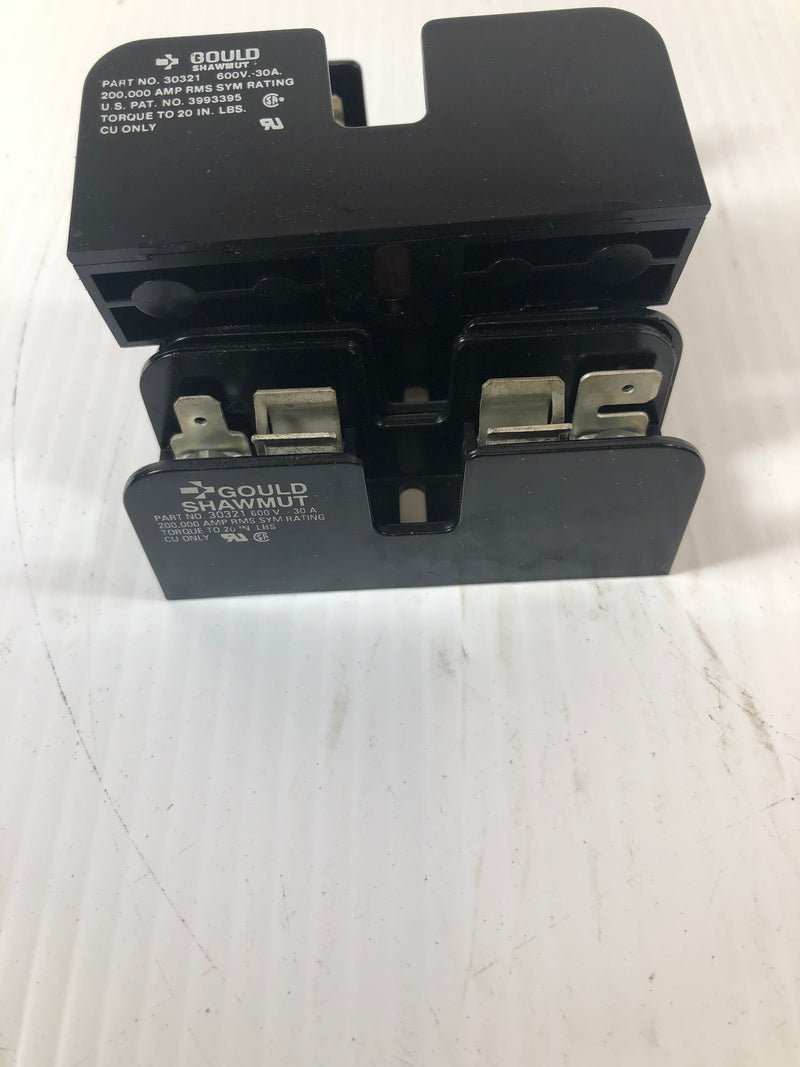 Gould Shawmut Fuse Holder 30321 600V 30A (Lot of 5)