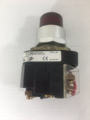 Allen Bradley Red Pilot Light 800T-PT16R