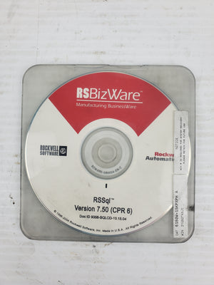 Rockwell Automation 9356-SQLCD-10.15.04 RSBiz Ware Manufacturing Business ware