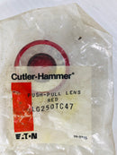 Cutler-Hammer Push Pull Lens Red 10250TC47