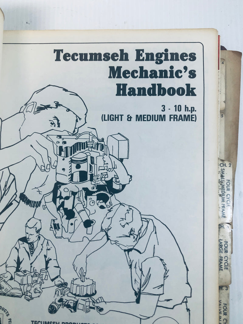 Tecumseh Lauson Products Mechanic's Manual