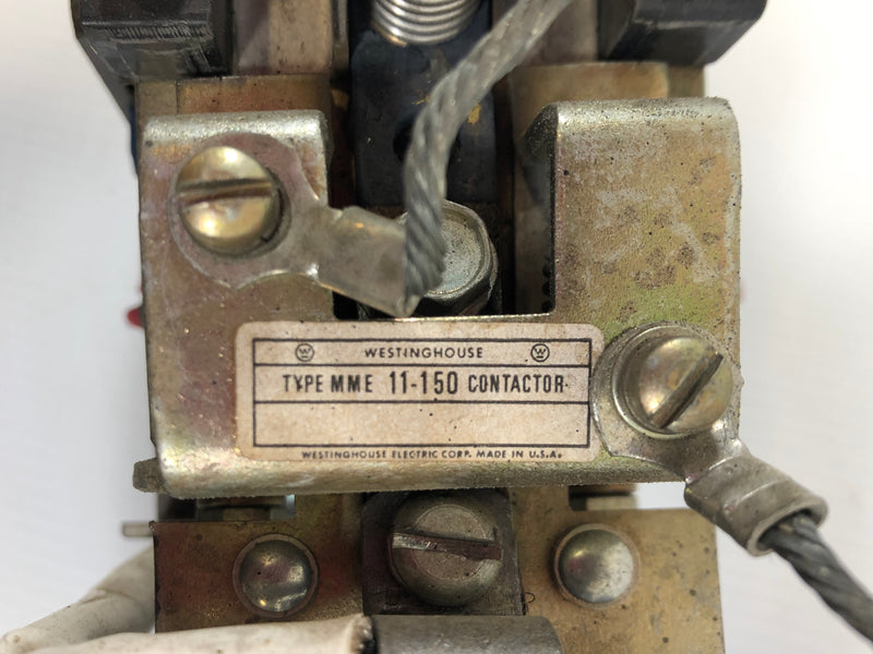 Westinghouse DC Contactor MME 11-150