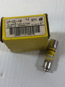 Buss Low-Peak Class CC Fuse LP-CC-10 Lot of 4