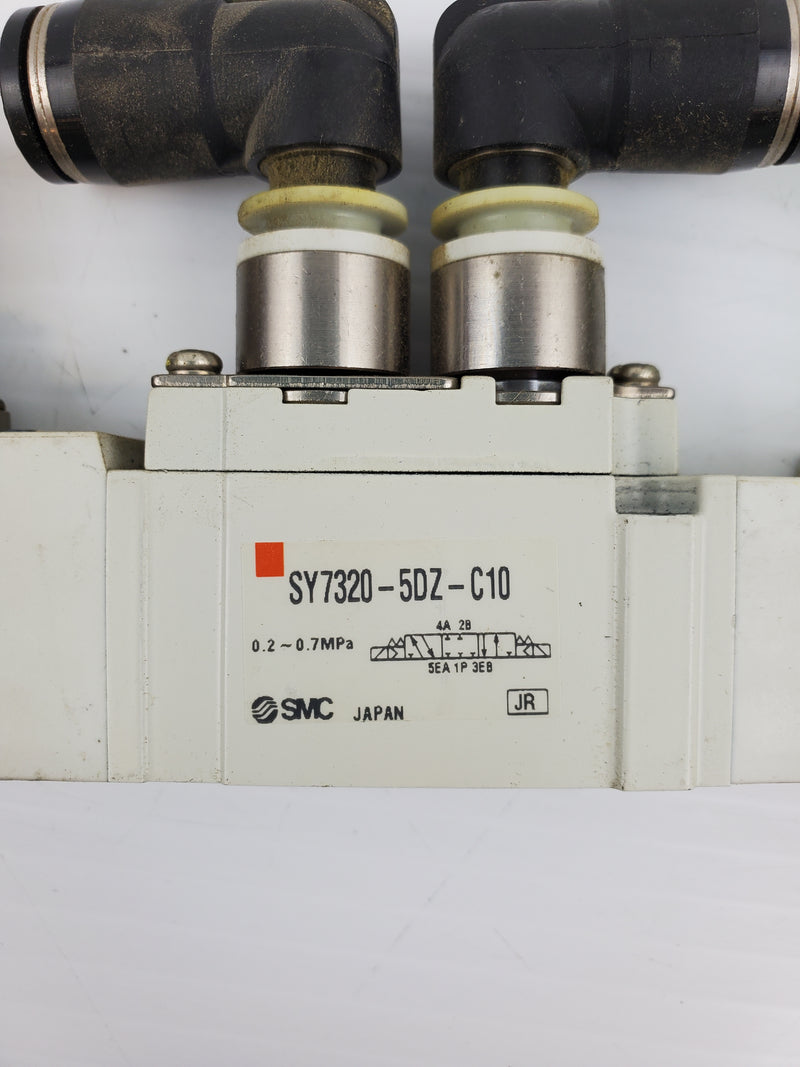 SMC SY7320-5DZ-C10 Solenoid Valve 0.2-0.7MPa – Metal Logics, Inc.