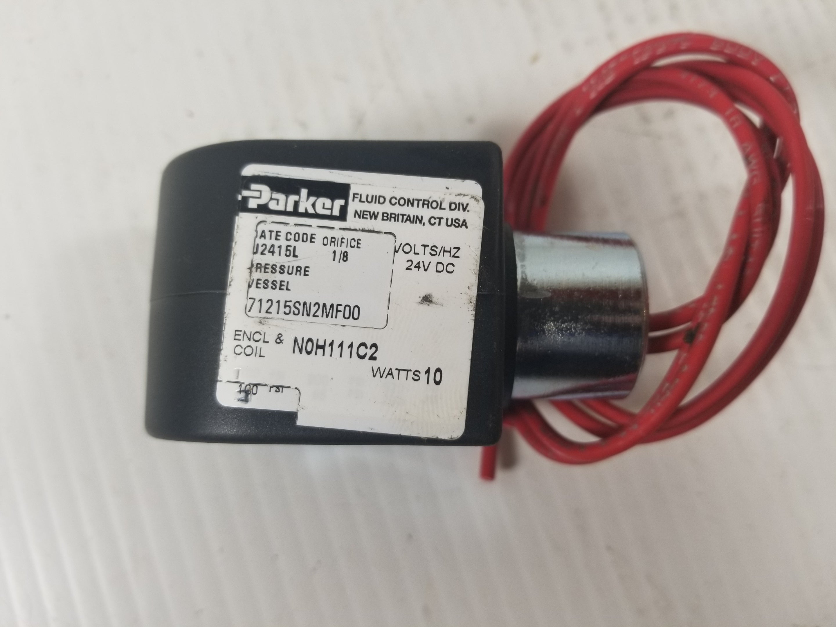Parker N0H111C2 Electrical Coil 24VDC