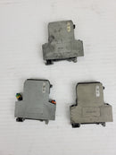 Mixed Lot of Terminal Blocks - Wago 281 - Entrelec 801801