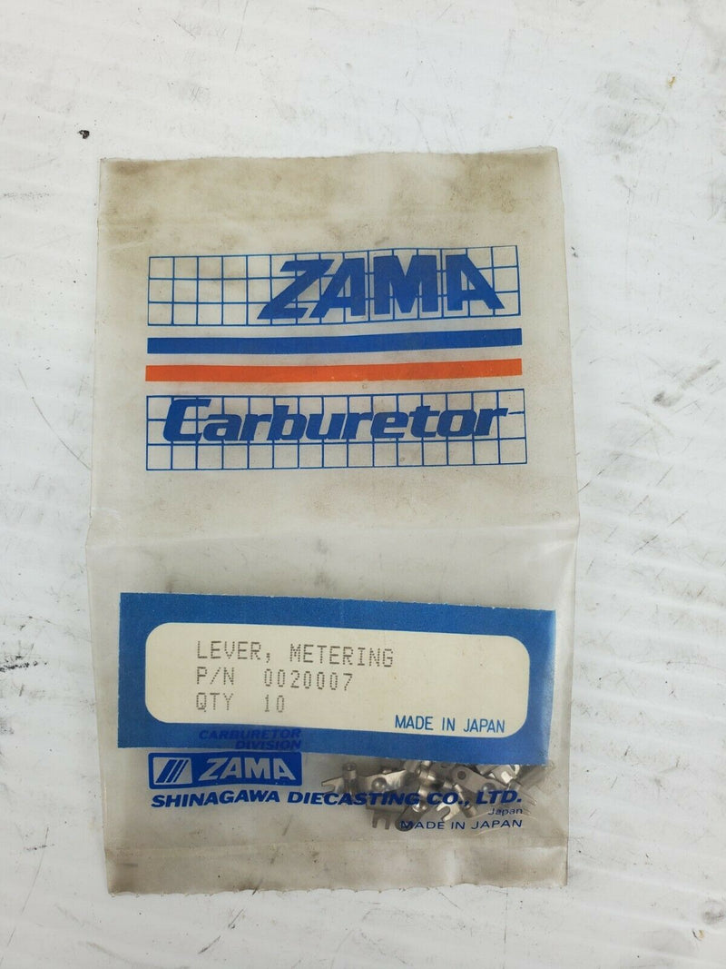 Zama Carburetor 0020007 Metering lever Quantity 10