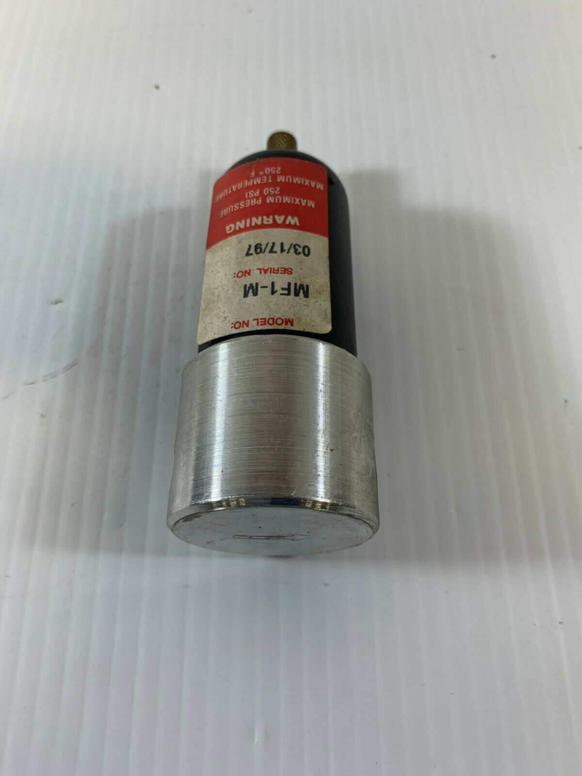 Coilhose Pneumatics Filter MF1-M Max. Pressure 250 PSI Max. Temp. 250