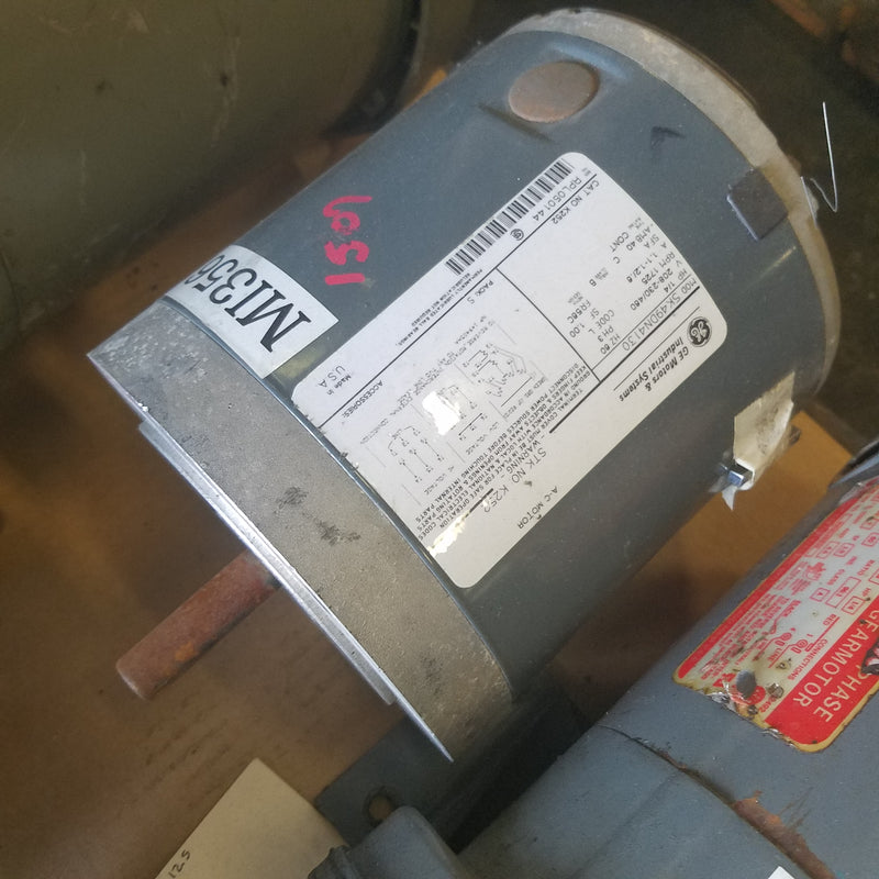 General Electric 5K49DN4130 1/4HP 3 Phase Electric Motor K252