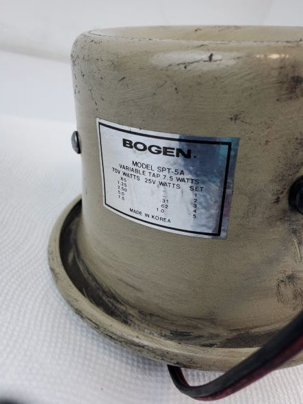 Bogen SPT-5A Paging Speaker 7.5 Watts