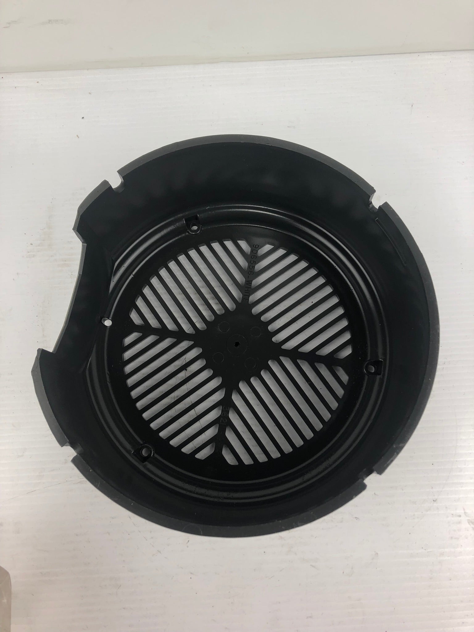 X10129 Grey Plastic Round Cover